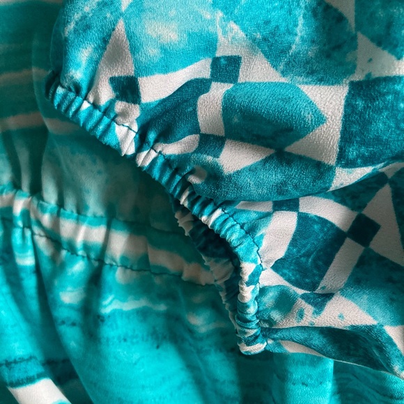 NWT Michael by Michael Kors turquoise dress - Picture 9 of 10